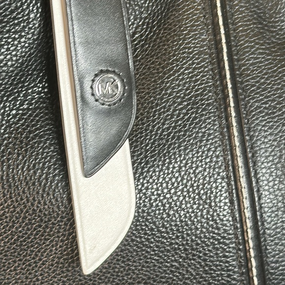 Michael Kors Bags Micheal Kors Womens Black White Downtown Astor